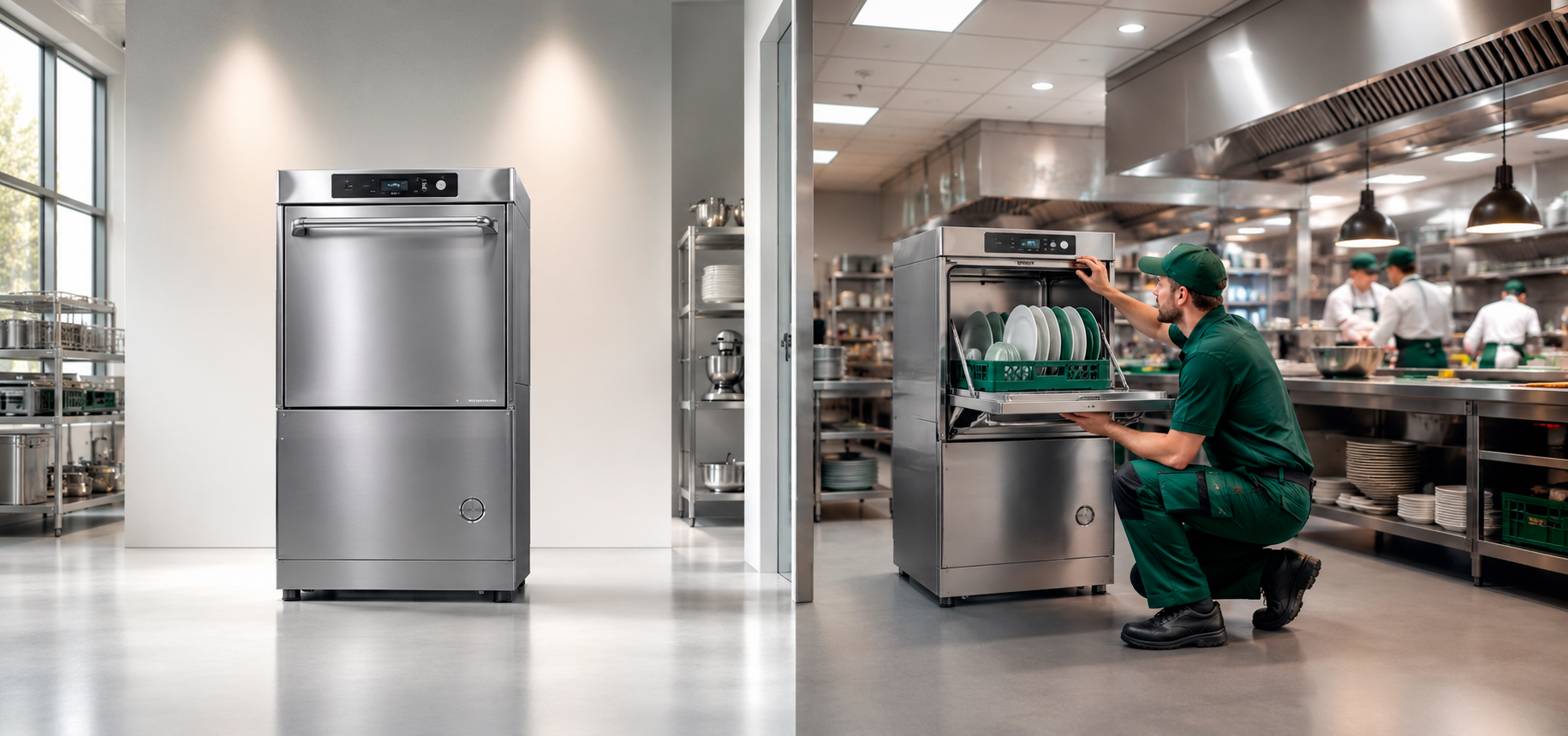 Alugar ou comprar uma lava-louças industrial: qual compensa?