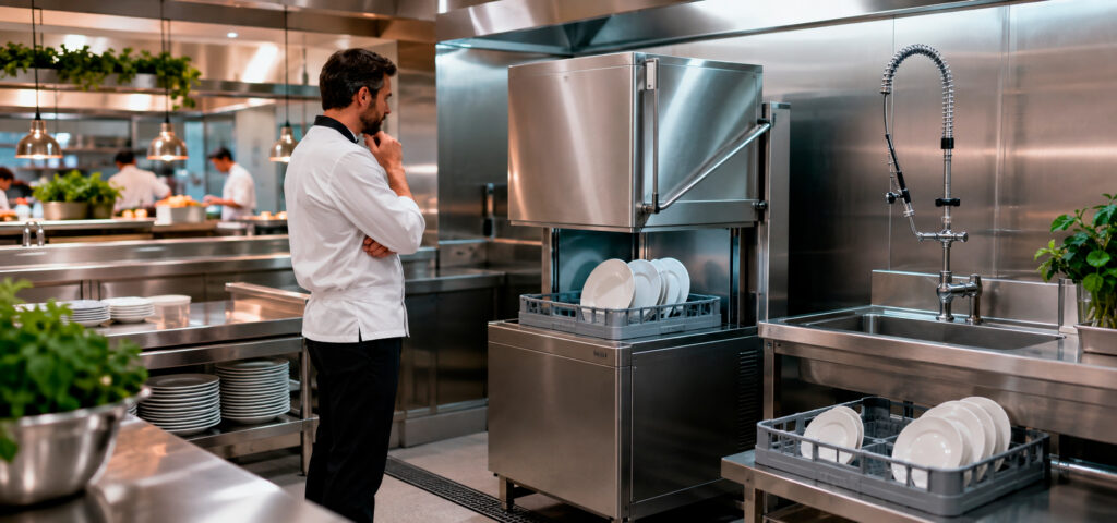 Como escolher uma lava-louças industrial para restaurante?